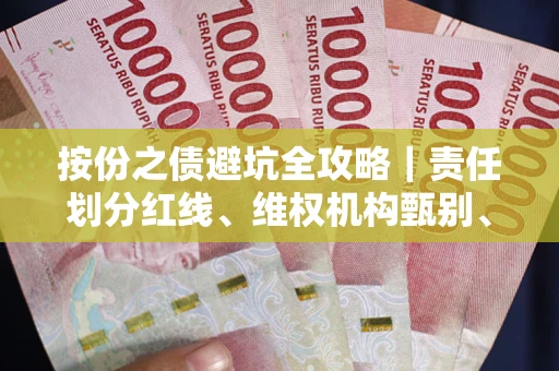 武汉按份之债避坑全攻略｜责任划分红线、维权机构甄别、纠纷处理全流程拆解