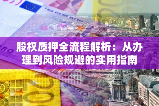 武汉股权质押全流程解析：从办理到风险规避的实用指南