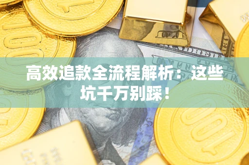 武汉高效追款全流程解析：这些坑千万别踩！