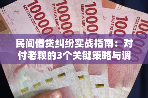 武汉民间借贷纠纷实战指南：对付老赖的3个关键策略与调解盲区解析