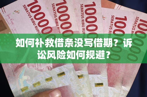 武汉如何补救借条没写借期？诉讼风险如何规避？