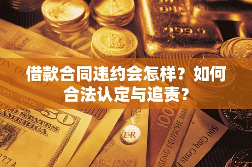 武汉借款合同违约会怎样？如何合法认定与追责？